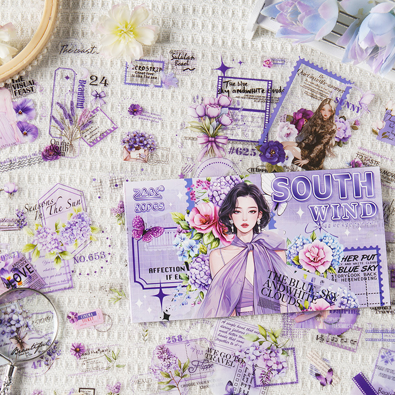 Livre d'autocollants en PET po - Embellishments For Scrapbooking avis et prix