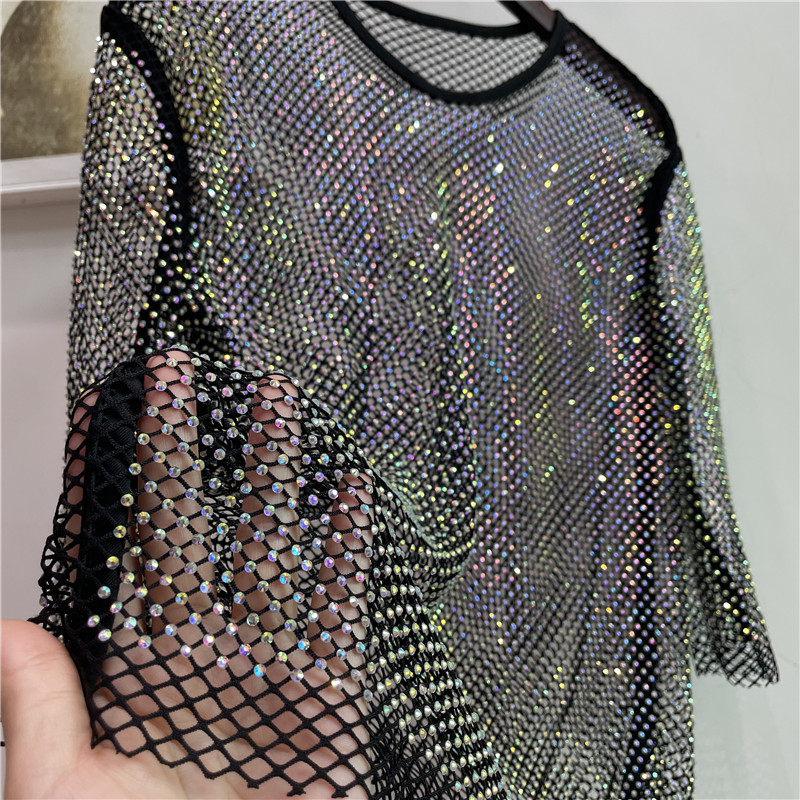 ColorShiny Diamonds syllabe él - Crystal Mesh Fabric avis et prix