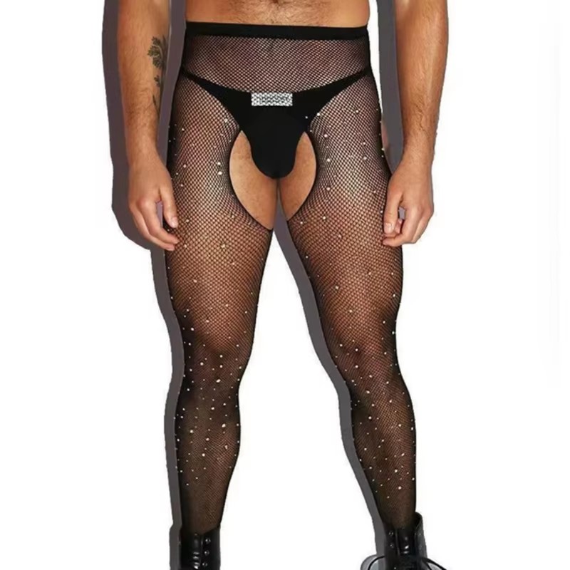Collants résille pour hommes à - Crystal Mesh Fabric avis et prix