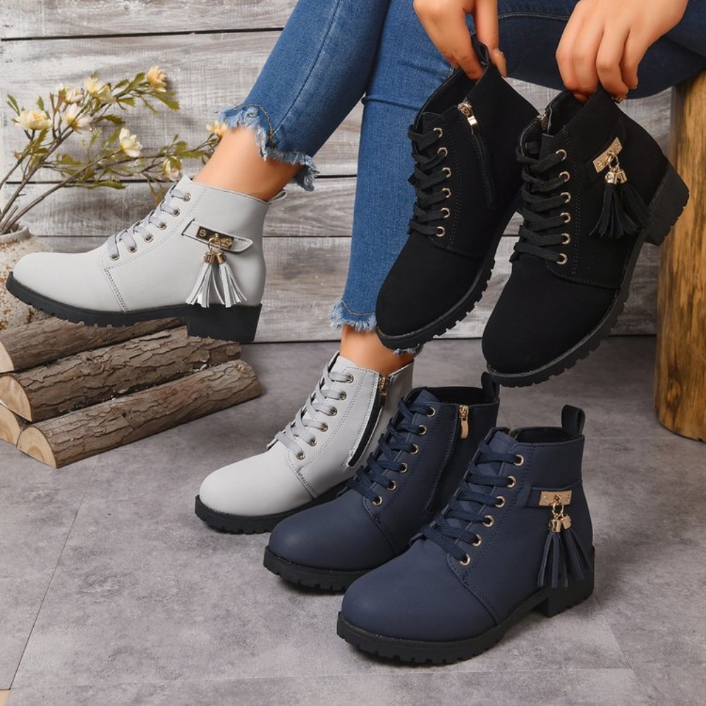 Bottines pour femmes, nouvelle - Tassel Fringe Trim avis et prix